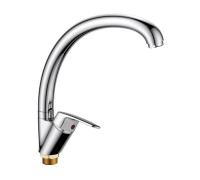Смеситель для кухни Haiba HB4116-2, хром
