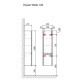 Пенал (33см) RAVAL Вельто Wel.04.120/P/W/RL, белый