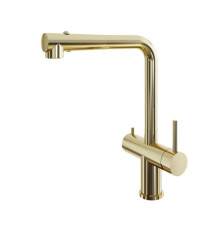 Смеситель для кухни Grandex Aqua Integra-SP 9020491, золото
