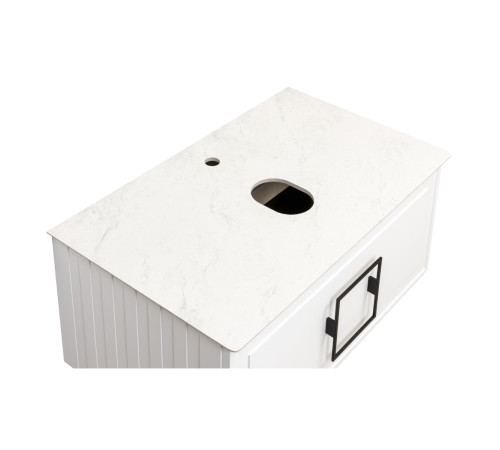 Тумба под раковину подвесная La Fenice Cubo FNC-01-CUB-B-90, белая