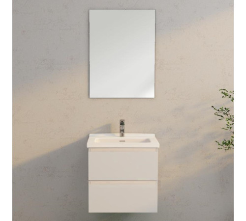 Тумба под раковину подвесная SMARTFLOW SMFL8167A-02, 60 см. белый
