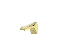 Смеситель для раковины Bravat DIAMOND F118102G-ENG, золото