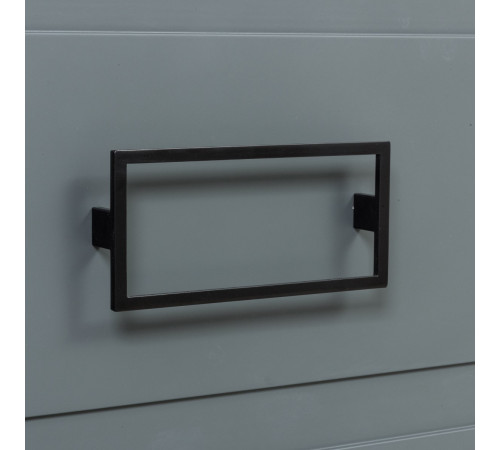 Комплект ручек La Fenice Cubo Nero черный 80 мм., два ящика