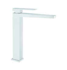 Смеситель для раковины Fiore KUBE 100BB8518, белый