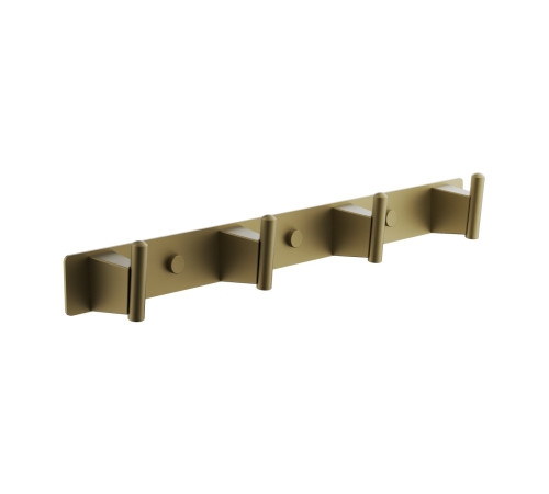 Планка с крючками BELZ B91315-4, брашированное золото