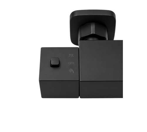 Душевая система с термостатом Webert Pegaso PE980507560METAL, черный