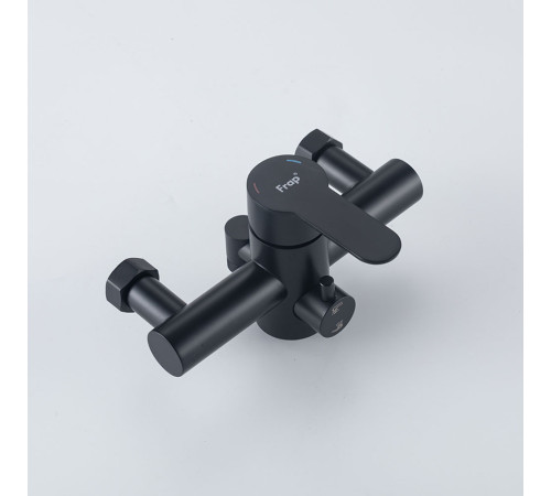 Смеситель для ванны FRAP F22801-26, черный