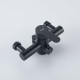 Смеситель для ванны FRAP F22801-26, черный