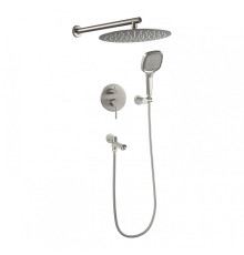 Душевая система встраиваемая FILARETE Roun FL1026NK, никель