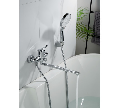 Смеситель для ванны Shevanik S4722, хром