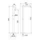 Смеситель для раковины Webert Pegaso PE832101015, хром