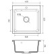 Кухонная мойка GranFest SMART 430, бежевый