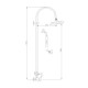 Душевая система Rav Slezak Labe L581.5/3SM