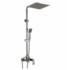 Душевая система FRAP F24803-19, оружейная сталь