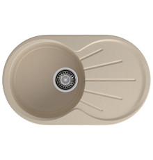Кухонная мойка GranFest RONDO 750L, кашемир