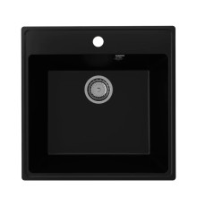 Кухонная мойка Ulgran Quartz Forte 505-07, уголь