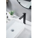 Смеситель для раковины высокий Knotlor KN-24/BL, черный