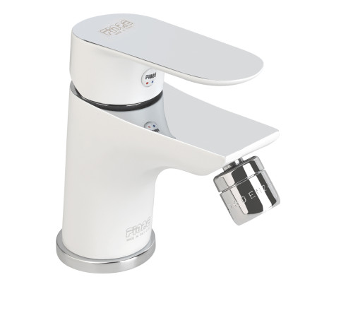 Смеситель для биде Fiore KEVON CHIC 81WX8130, хром/белый