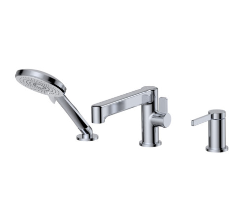 Смеситель на борт ванны ESKO SC355, хром