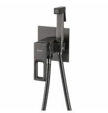 Гигиенический душ со смесителем GAPPO G7217-9, оружейная сталь