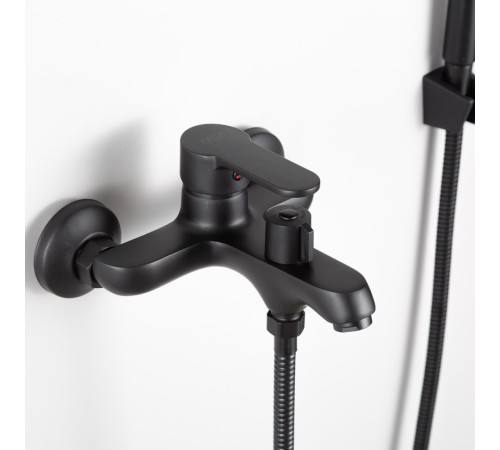 Смеситель для ванны FRUD R32157-6, черный
