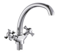 Смеситель для кухни Cron CN4724, хром