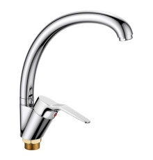 Смеситель для кухни Haiba HB4163-2, хром