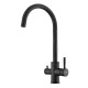 Смеситель для кухни с подключением фильтра Esko Kitchen GR 04 B/K04B, черный