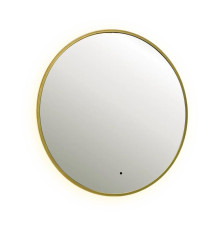 Зеркало Silver Mirrors Roland D800-TX (метал. рама, цвет золото, беск. сенсор)
