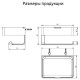 Держатель для туалетной бумаги с полочкой Grocenberg AC0050BG, графит