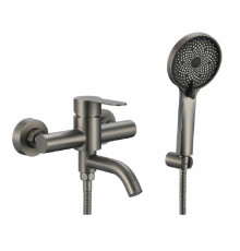 Смеситель для ванны Fmark FS8206Q, гранит