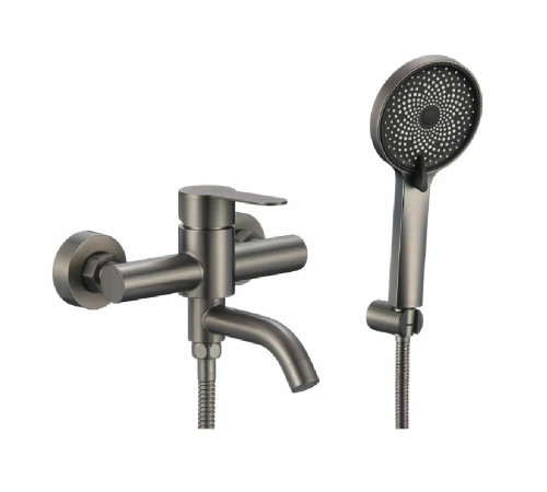 Смеситель для ванны Fmark FS8206Q, гранит