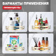 Полка для ванной комнаты угловая Raglo R340.01.03, золотой сатин