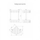 Полка корзина угловая Grocenberg AC0077BL, черный