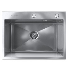 Кухонная мойка Ulgran Steel 600x450, брашированная сталь