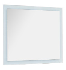 Зеркало Dreja Kvadro 100x85 см, белый