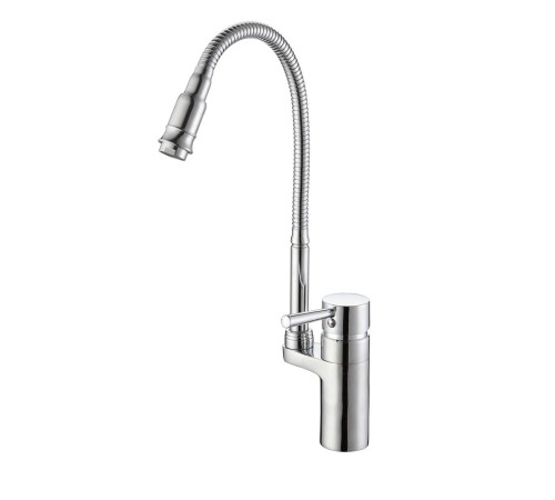 Смеситель для кухни с гибким изливом D-Lin D157315-Q, хром