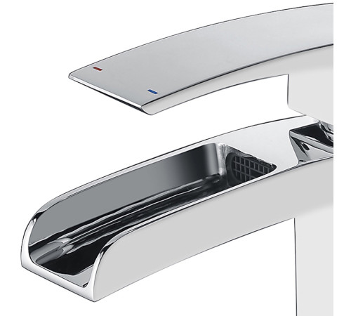 Смеситель для раковины Gappo G1007-30, белый/хром