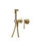 Гигиенический душ со смесителем Bronze de Luxe 1760'S 3253CG, матовое золото