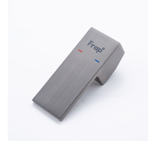 Гигиенический душ со смесителем и полочкой FRAP F2076-9, оружейная сталь