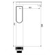Смеситель для раковины Savol S-600716G, хром