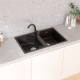 Кухонная мойка Maretti Китчен KT770-BL, черный