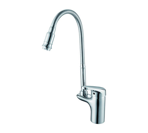Смеситель для кухни с гибким изливом D-Lin D155460-Q, хром