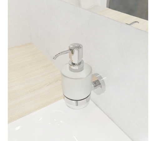 Дозатор жидкого мыла FIXSEN COMFORT CHROME FX-85012, хром