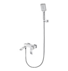Смеситель для ванны Grocenberg GB8007WC, белый, хром