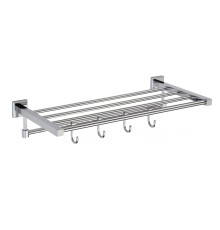 Полка для полотенец Savol S-509544, хром