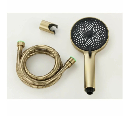 Смеситель для ванны Fmark FS8206C, матовое золото