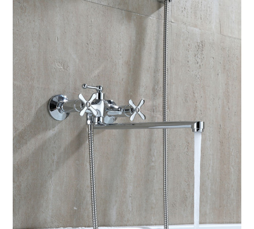 Смеситель для ванны FRUD R22601, хром