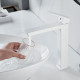Смеситель для раковины высокий Rose R18C R1811C-1, белый