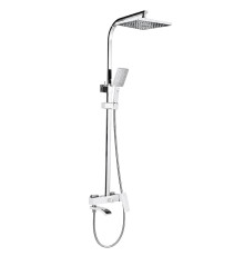 Душевая система GAPPO G2407-8, хром/белый